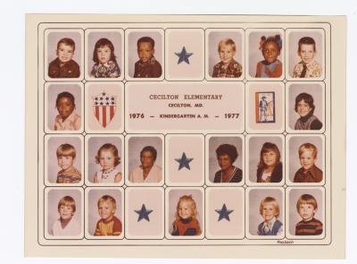Cecilton Elementary morning kindergarten class