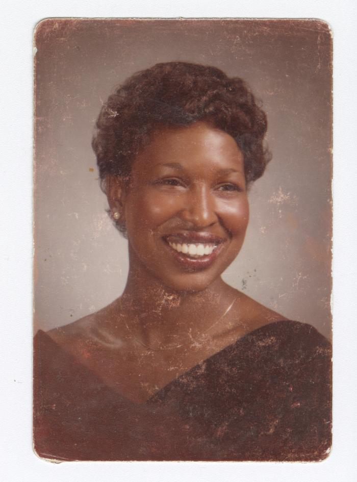 Kim Briscoe Moody graduation portrait