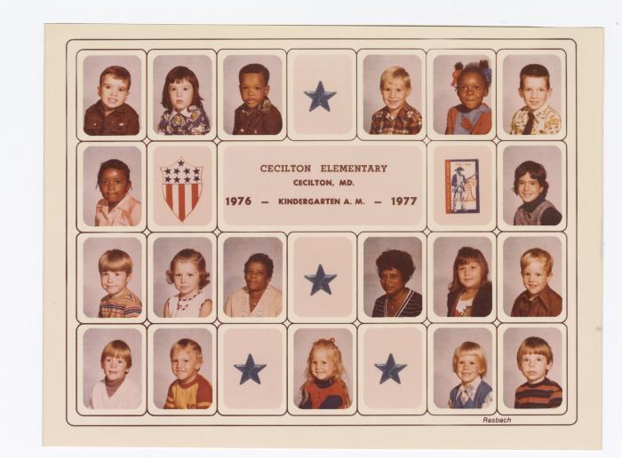 Cecilton Elementary morning kindergarten class