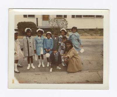 Children on Easter