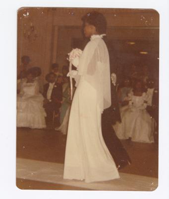 Kim Briscoe Moody as a debutante