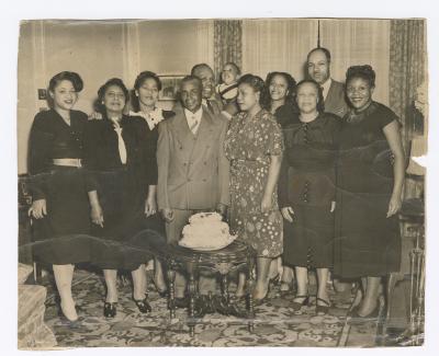 Gathering for a celebration