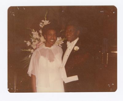 Kim Briscoe Moody and father at debutante Ball