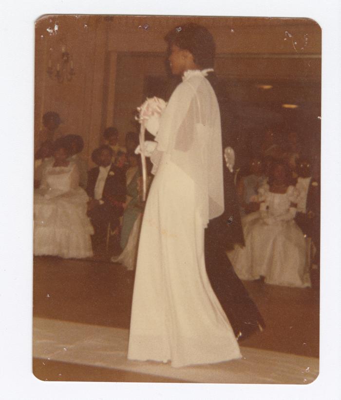 Kim Briscoe Moody as a debutante
