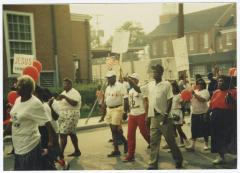 March down Calvert Street
