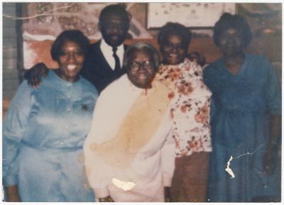 Mrs. Bertie Gilbert's birthday party at restaurant in Chestertown 