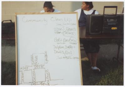 Community clean up instructions