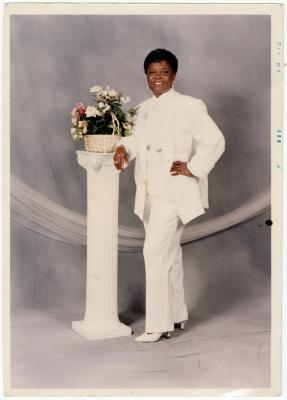 Mary Fisher as prom chaperone 