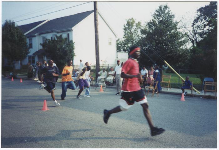Runners on Calvert Street