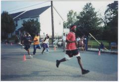 Runners on Calvert Street
