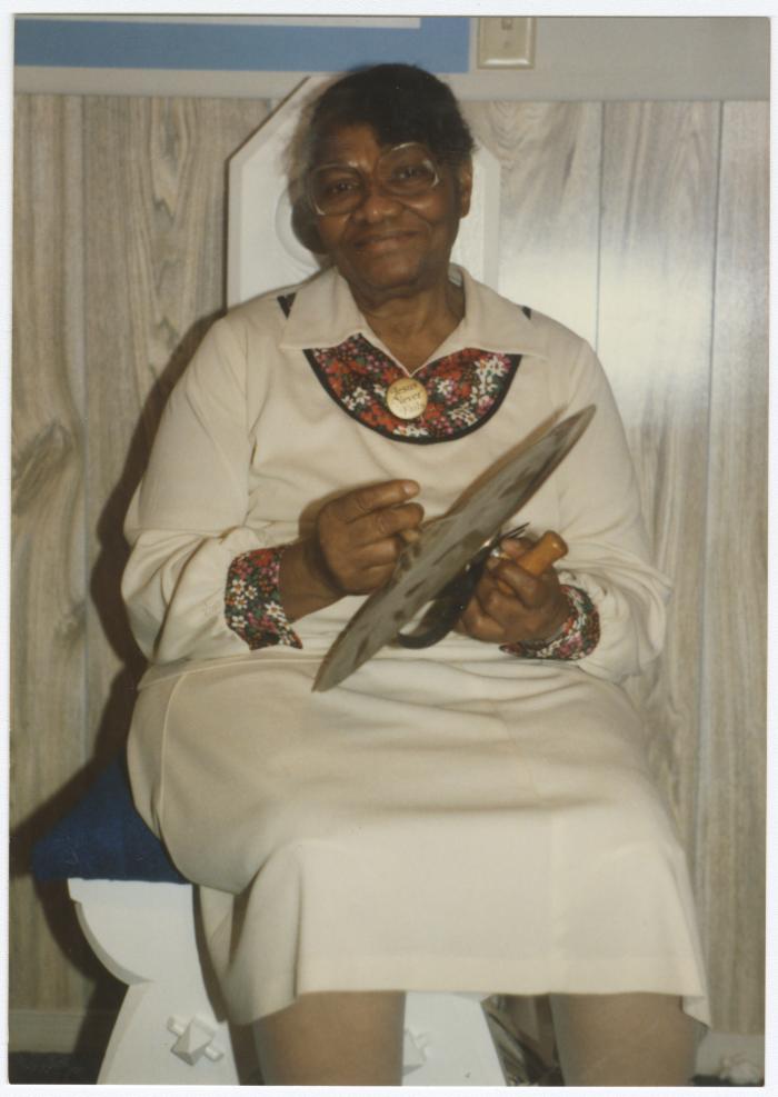 Mrs. Hazel Robinson, mother of the church