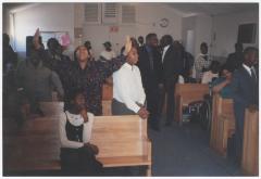 Woman worshipping 