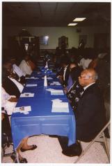 Attendees of the Eastern Stars banquet