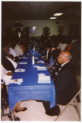 Attendees of the Eastern Stars banquet