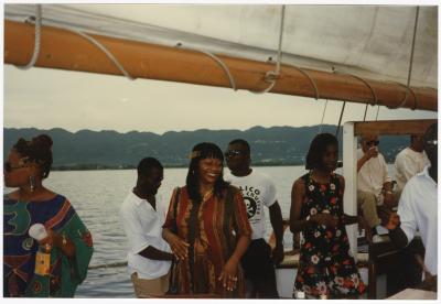 People on boat