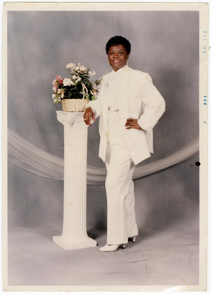 Mary Fisher as prom chaperone 