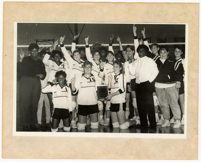 1990 Volleyball Regional Champions of Bayside Conference 