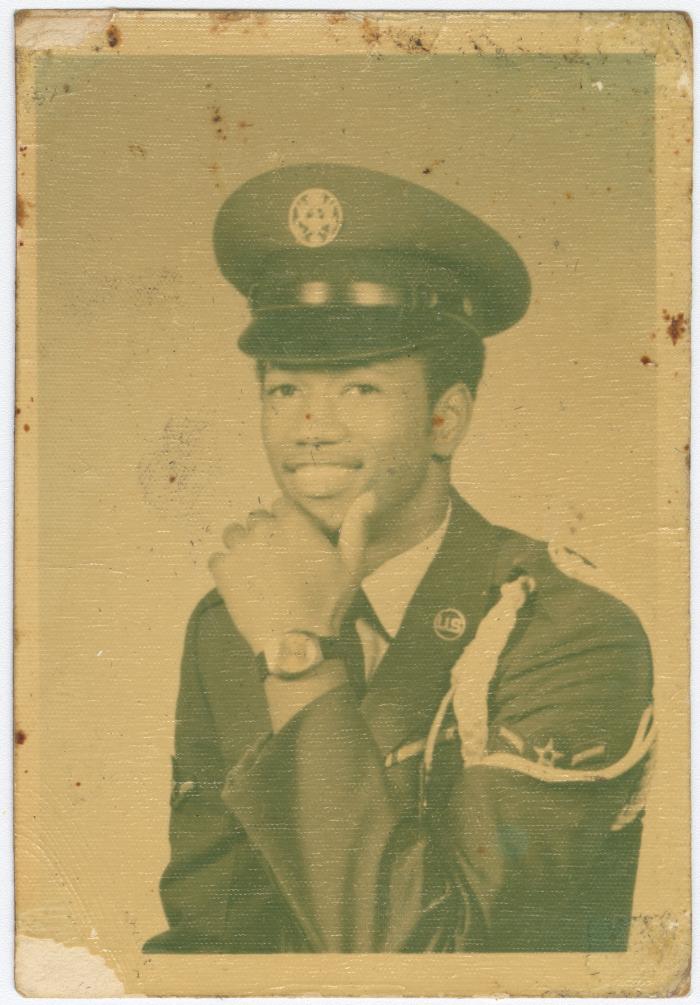 Arthur Martin in his Air Force uniform