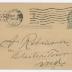 Letter from Sol Loewner to A. Robinson, 1917 March 2