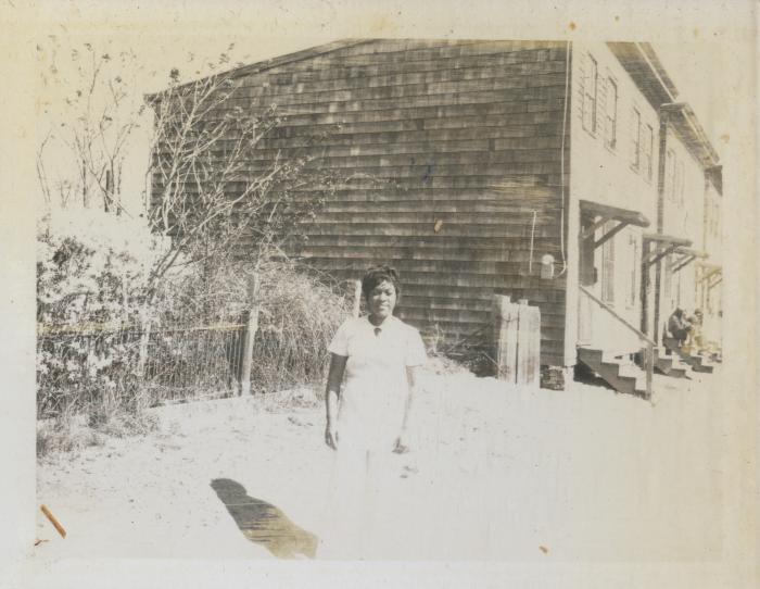  Claudine Dotson Epps on upper Calvert Avenue
