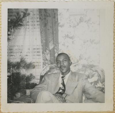 Luther Hamilton in a suit