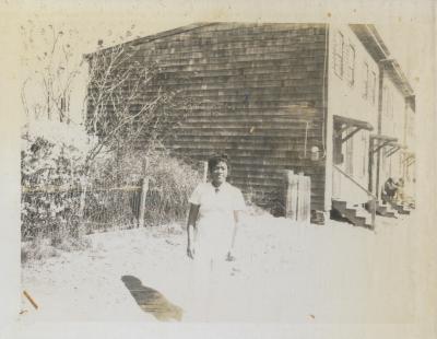  Claudine Dotson Epps on upper Calvert Avenue