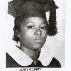 Mary Gilbert graduation