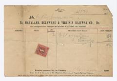 Abraham Robinson shipping bill, 1915 April 21