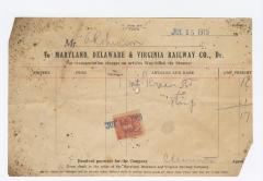 Abraham Robinson shipping bill, 1915 July 15
