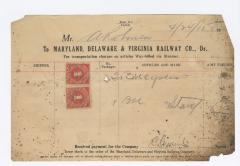Abraham Robinson shipping bill, 1915 April 24