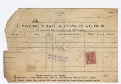 Abraham Robinson shipping bill, 1915 September 30