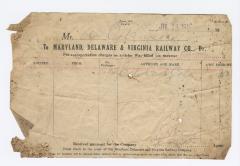 Abraham Robinson shipping bill, 1915 July 14