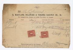 Abraham Robinson shipping bill, 1915 January 26