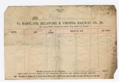 Abraham Robinson shipping bill, 1914 November 26