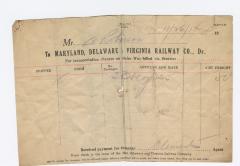 Abraham Robinson shipping bill, 1914 November 26
