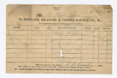 Abraham Robinson shipping bill, 1919 June 3