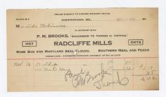 Radcliffe Mills bill, 1914 November 23