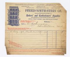 Ferris-Noeth-Stern Baking Company bill, 1914 June 4