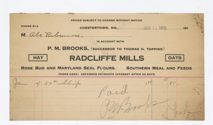 Radcliffe Mills bill, 1915 January 11