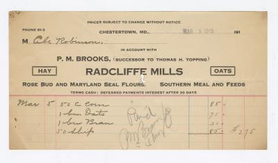 Radcliffe Mills bill, 1915 March 8