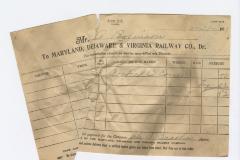 Abraham Robinson shipping bill, 1919 June 21