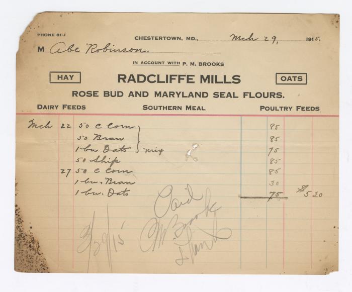 Radcliffe Mills bill, 1915 March 29