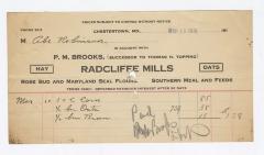 Radcliffe Mills bill, 1915 March 15