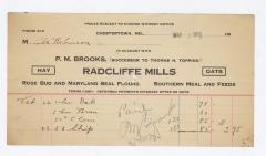 Radcliffe Mills bill, 1915 March 1