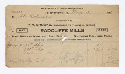 Radcliffe Mills bill, 1916 May 15