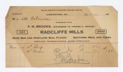 Radcliffe Mills bill, 1914 December 28