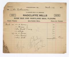 Radcliffe Mills bill, 1915 March 29