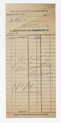 Armour and Co. bill, 1914 January 5