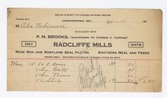 Radcliffe Mills bill, 1915 March 22