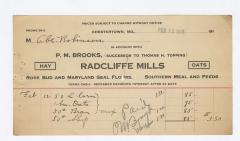Radcliffe Mills bill, 1915 February 15